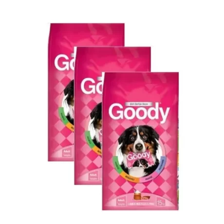 Goody Kuzu Etli ve Pirinç Aromalı Yetişkinler için Köpek Maması (15 KG)