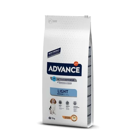 Advance Light Medium Tavuklu Orta Irk Diyet Yeni Kuru Köpek Maması