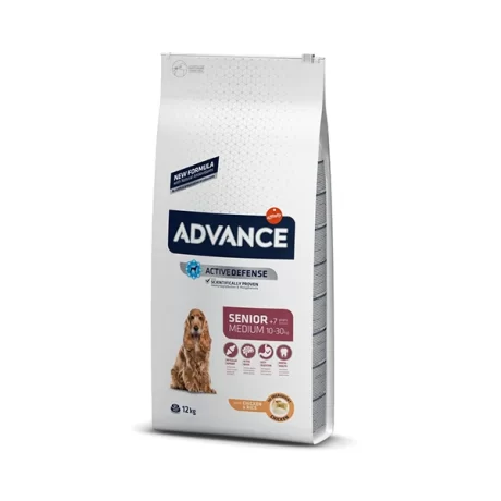 Advance Senior Medium +7 Büyük ve Orta Irk Yaşlı Tavuklu Köpek Maması