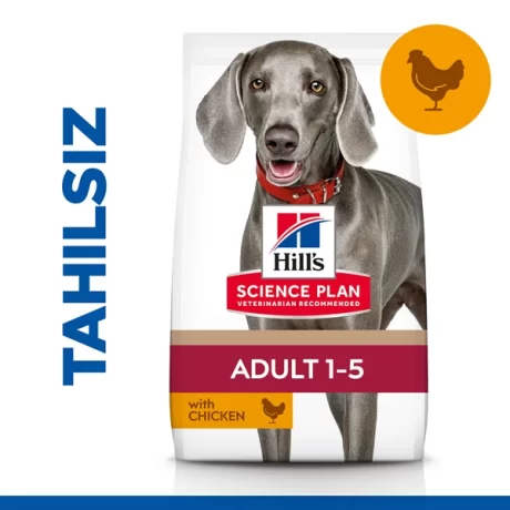 Hills Tahılsız Adult 1-5 Tavuklu Büyük Irk Yetişkin Köpek Maması