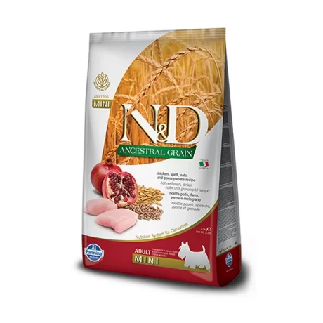 N&D Küçük Irk Tavuk, Narlı ve Düşük Tahıllı Yetişkin Kuru Köpek Maması 2.5 Kg ve 7 Kg Satın Al (Fiyatlar, Yorumlar)