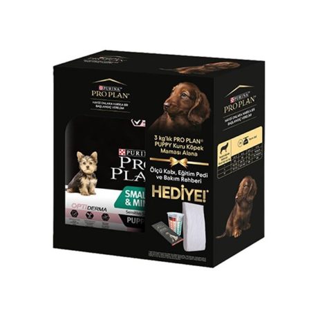 Pro Plan Puppy Somon Aromalı ve Hediyeli Küçük Irk Yavru Köpek Maması (Ölçü Kabı + Eğitim Pedi)