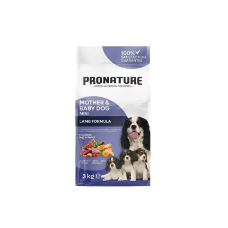 Pronature Kuzu Etli Anne ve Yavru (Mother & Baby Dog) Köpek Maması 3 KG