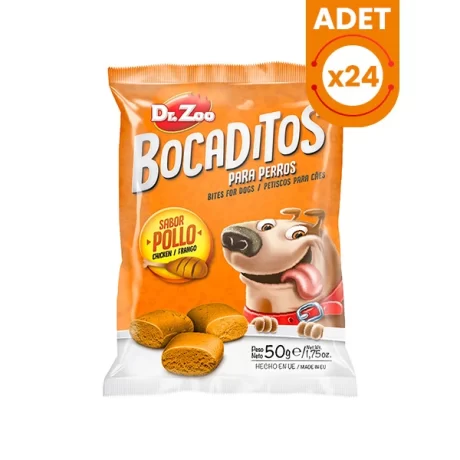 Dr. Zoo Bocaditos 50 Gr Tavuklu Köpek Ödül Maması