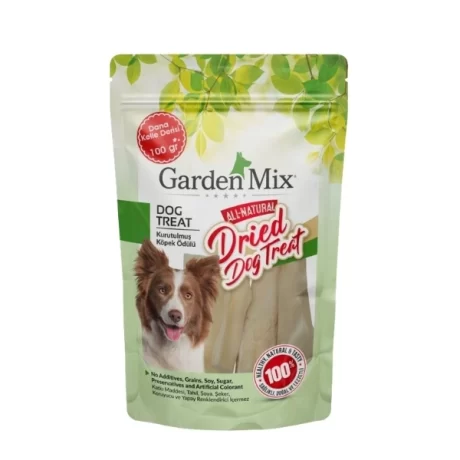 Garden Mix Kurutulmuş Dana Kelle Derisi 100 Gr Köpek Ödül Maması